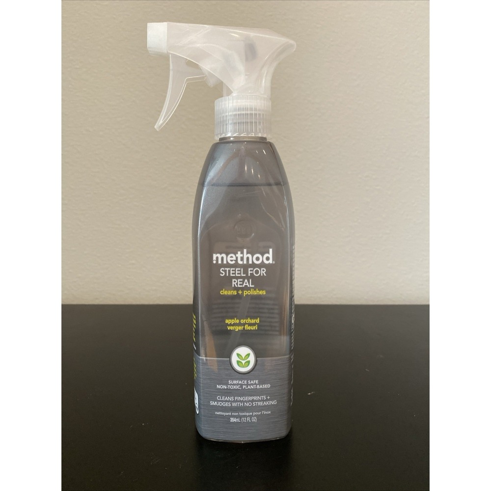 METHOD Steel For Real Stainless Steel Cleaner Apple Orchard Non Toxic‎